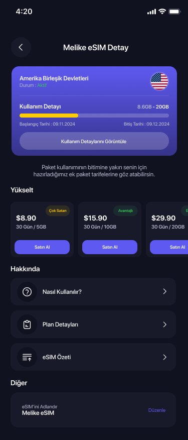 Mobile App Screen 5